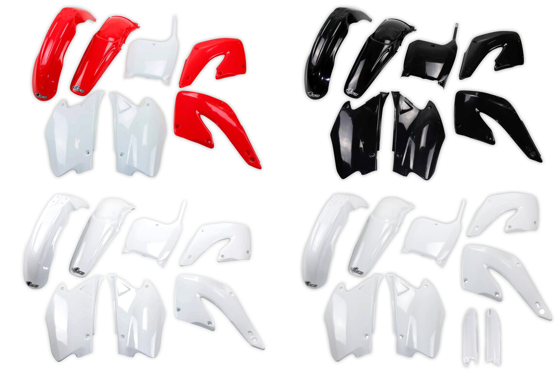 CR125, CR250 Replacement Plastic Kit fits 00-01 Honda CR125, CR250 dirt bikes