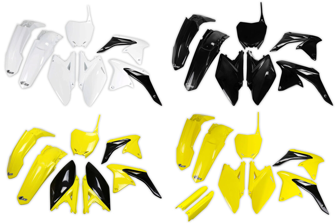 RMZ250 Replacement Plastic Kit fits 10-18 Suzuki RMZ250 dirt bikes