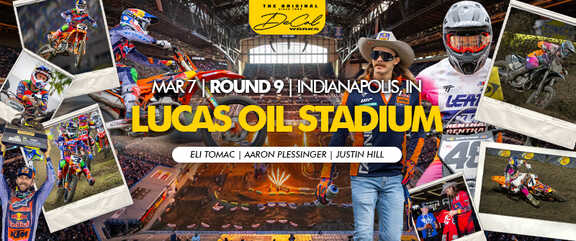 Watch Supercross Redbull KTM in Action in Indianapolis, IN!