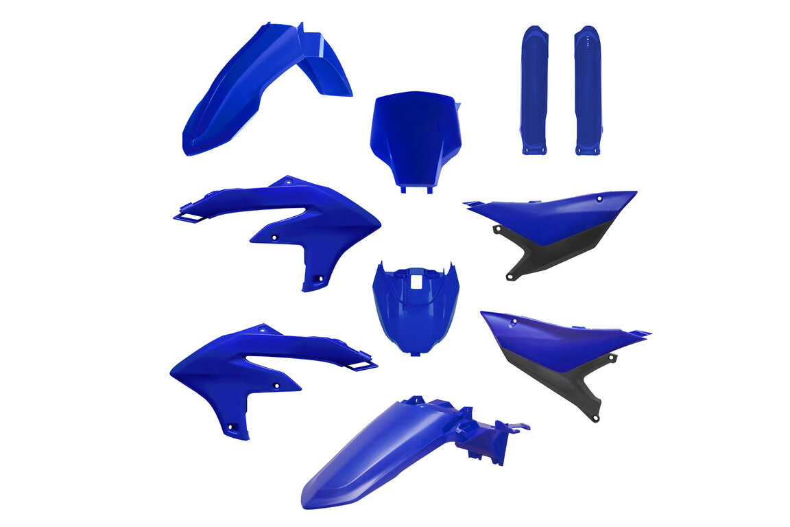 Polisport Blue w/ Blue Forks Plastic Kit for Yamaha: YZ450F (2026), YZ450FX (2026)