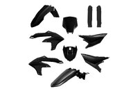 Polisport Black w/ Forks Plastic Kit for Yamaha: YZ450F (2026), YZ450FX (2026)