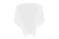 Polisport White Front Number Plate for Yamaha: YZ250F (2027), YZ450F (2026-2027), YZ450FX (2026-2027)
