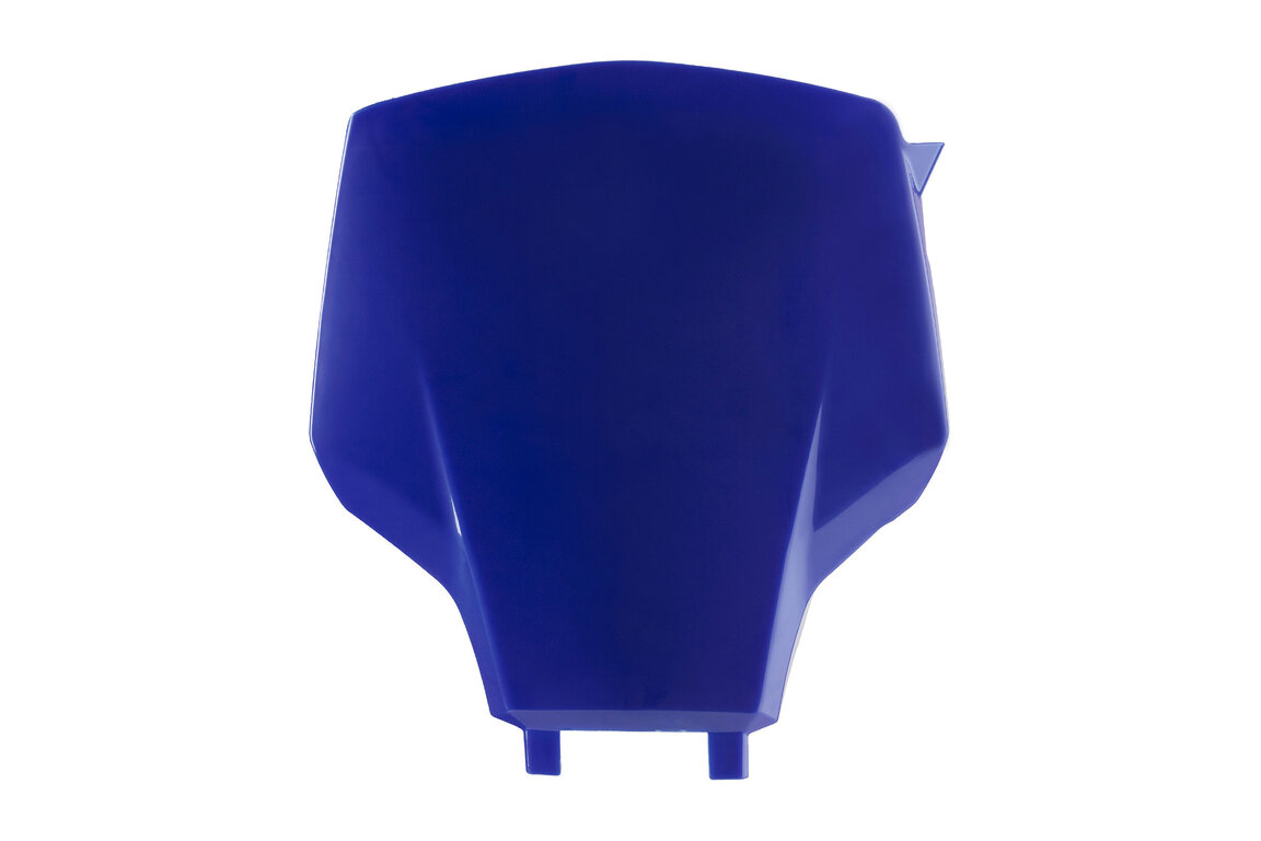 Polisport Blue Front Number Plate for Yamaha: YZ250F (2027), YZ450F (2026-2027), YZ450FX (2026-2027)