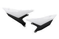 UFO White Side Number Plates for Yamaha: YZ250F (2027), YZ450F (2026-2027), YZ450FX (2026-2027)