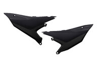 UFO Black Side Number Plates for Yamaha: YZ250F (2027), YZ450F (2026-2027), YZ450FX (2026-2027)