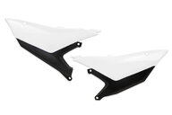 Polisport White Side Number Plates for Yamaha: YZ250F (2027), YZ450F (2026-2027), YZ450FX (2026-2027)
