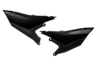 Polisport Black Side Number Plates for Yamaha: YZ250F (2027), YZ450F (2026-2027), YZ450FX (2026-2027)