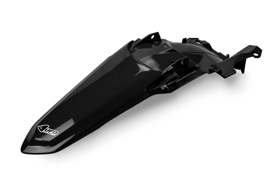 UFO Black Rear Fender for Yamaha: YZ250F (2027), YZ450F (2026-2027), YZ450FX (2026-2027)