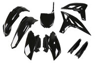 UFO Black with Forks Plastic Kit for Yamaha: YZ250F (2011-2013)