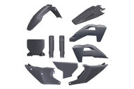 Polisport Nardo Grey with Forks Plastic Kit for Husqvarna: FC250 (2025, 2027), FC350 (2025-2027), FC350 Heritage (2025), FC450 (2025-2027), FX350 (2025-2027), FX350 Heritage (2025), FX450 (2027), TC (2025), TC 150 (2025), TC125 (2025-2027), TC150 Heritage (2025), TC250 (2025-2027), TC25...and more