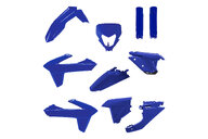 Polisport OEM 26 Color Blue/Blue Plastic Kit for Sherco: 125 SE (2025-2026), 250 SE (2025-2026), 250 SEF (2025-2026), 300 SE (2025-2026), 300 SEF (2025-2026), 450 SEF (2025-2026), 500 SEF (2025-2026)