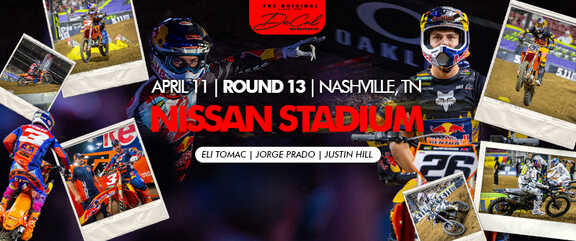 Watch Supercross Redbull KTM in Action in Nashville, TN