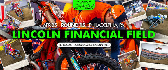 Watch Supercross Redbull KTM in Action in Philadelphia, PA