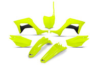UFO Neon Yellow Plastic Kit for Honda: CRF125F (2019-2027)