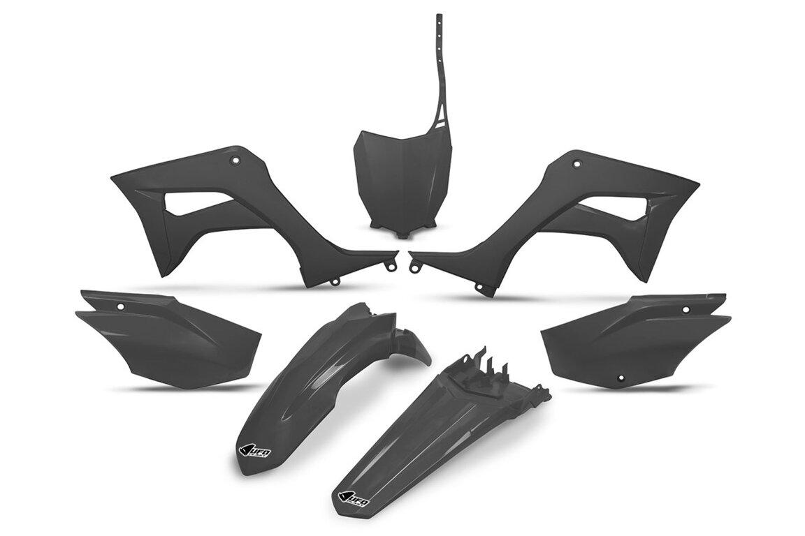 UFO Grey Plastic Kit for Honda: CRF125F (2019-2027)