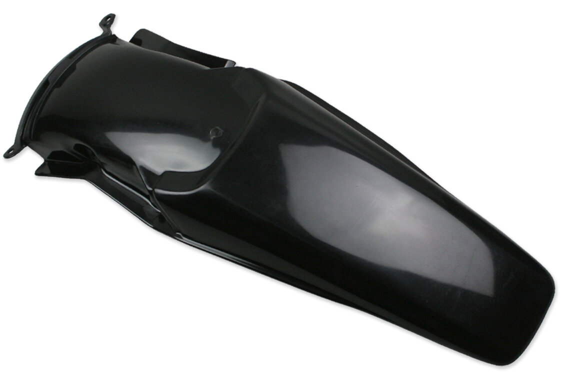UFO Black Rear Fender for Honda: CR125R (1998-1999), CR250R (1997-1999)