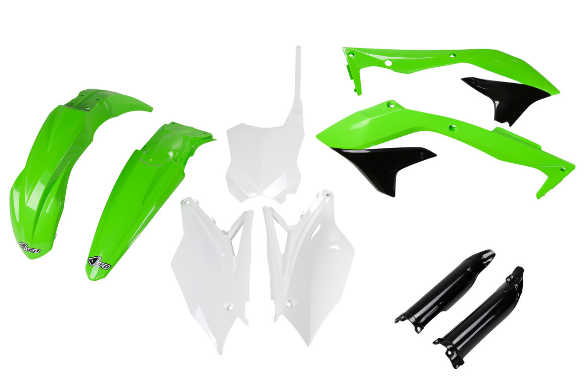 UFO OEM Color w/ Forks Plastic Kit for Kawasaki: KX450F (2016-2018)