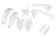 UFO White w/ Forks Plastic Kit for Kawasaki: KX450F (2016-2018)