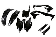 UFO Black w/ Forks Plastic Kit for Kawasaki: KX450F (2016-2018)