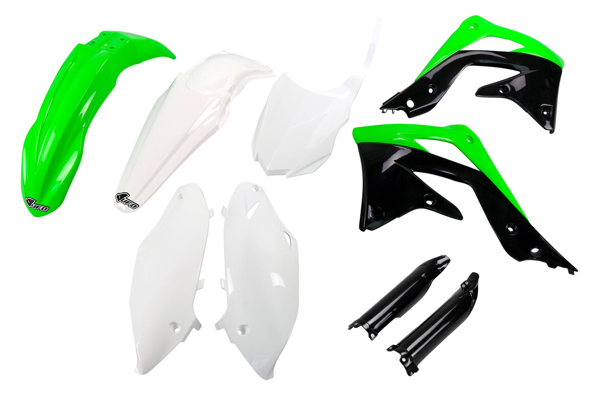 UFO OEM Color with Forks Plastic Kit for Kawasaki: KX450F (2013-2015)