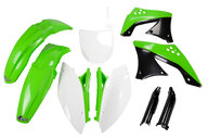 UFO OEM 09 Color with Forks Plastic Kit for Kawasaki: KX450F (2009-2011)