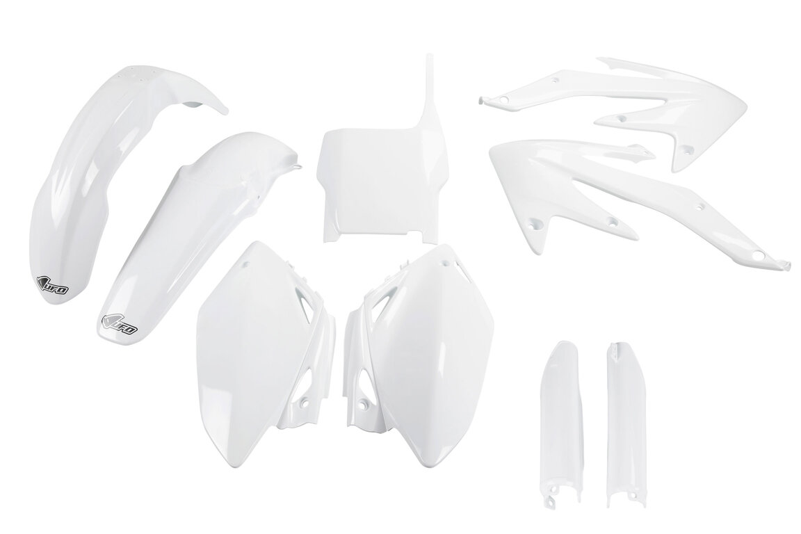 UFO White with Forks Plastic Kit for Honda: CRF450R (2005-2006)