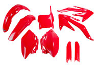 UFO Red with Forks Plastic Kit for Honda: CRF450R (2005-2006)