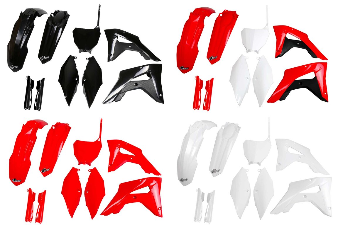 Plastic Kit for 17-21 Honda CRF250, CRF450