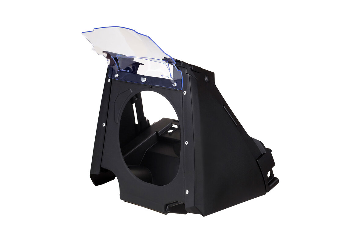 Polisport Black Airbox and Covers for Yamaha: YZ125 (2022-2027), YZ250 (2022-2027)