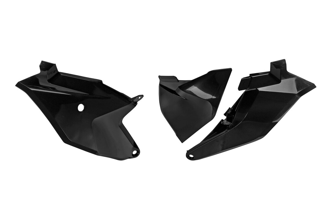 UFO Black Side Number Plates for KTM: SX85 (2018-2024)
