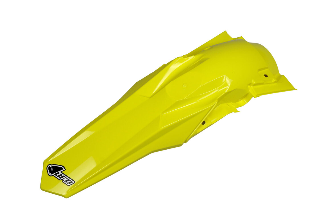 UFO Yellow Rear Fender for Suzuki: RMZ250 (2019-2026), RMZ450 (2018-2026)