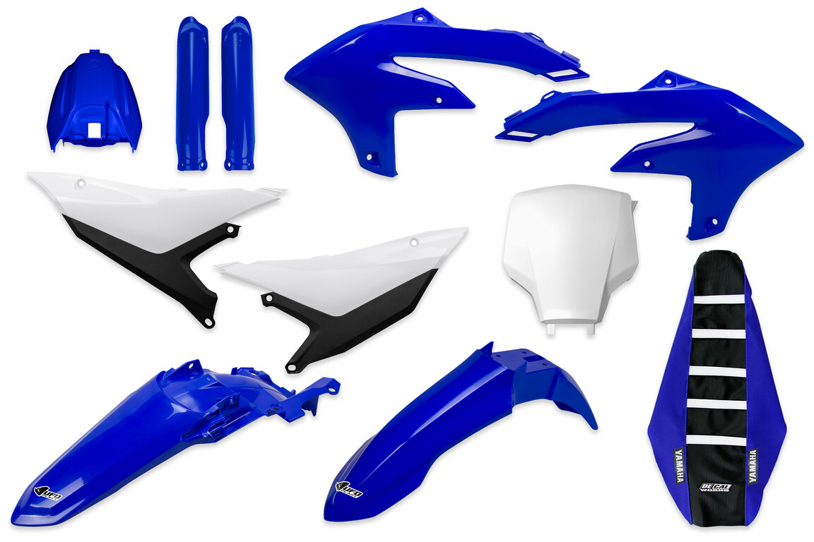 Mix & Match Plastic Kit With Lower Forks & Seat Cover for 26-27 Yamaha YZ250F, YZ450F, YZ450FX