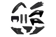 Polisport Black with Forks Plastic Kit for Husqvarna: FE350s (2026-2027), FE350s Heritage (2025), FE450 (2026), FE450 Heritage (2025), FE501s (2026-2027), FE501s Heritage (2025), TE150 (2026-2027), TE250 (2026-2027), TE300 (2026-2027), TE300 Heritage (2025), TE300 Pro (2026)