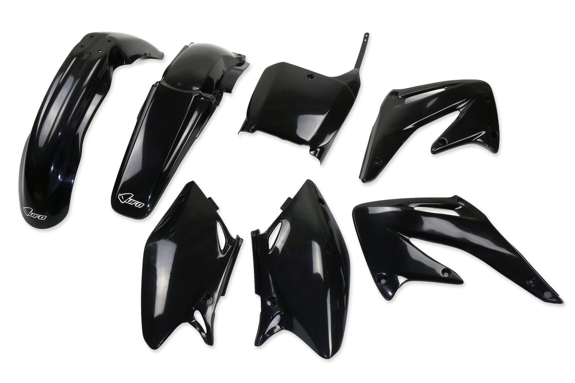 UFO Black Plastic Kit for Honda: CRF450R (2002-2003)