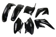 UFO Black Plastic Kit for Honda: CRF450R (2002-2003)