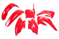 UFO Red Plastic Kit for Honda: CRF450R (2004)