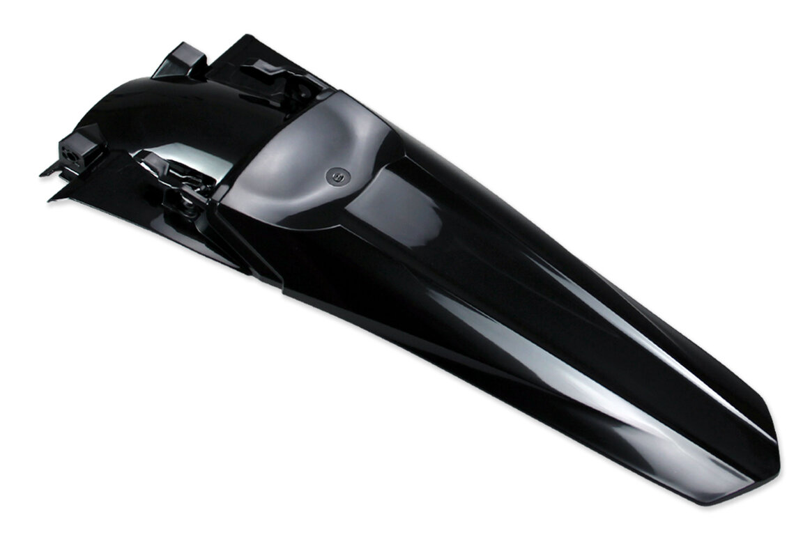 UFO Black Rear Fender for Honda: CRF250R (2014-2017), CRF450R (2013-2016)