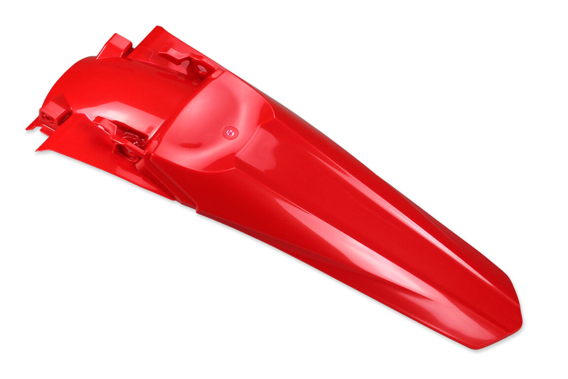 UFO Red Rear Fender for Honda: CRF250R (2014-2017), CRF450R (2013-2016)
