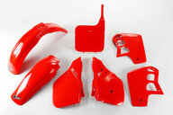 UFO Red 061 Plastic Kit for Honda: CR500R (1990)