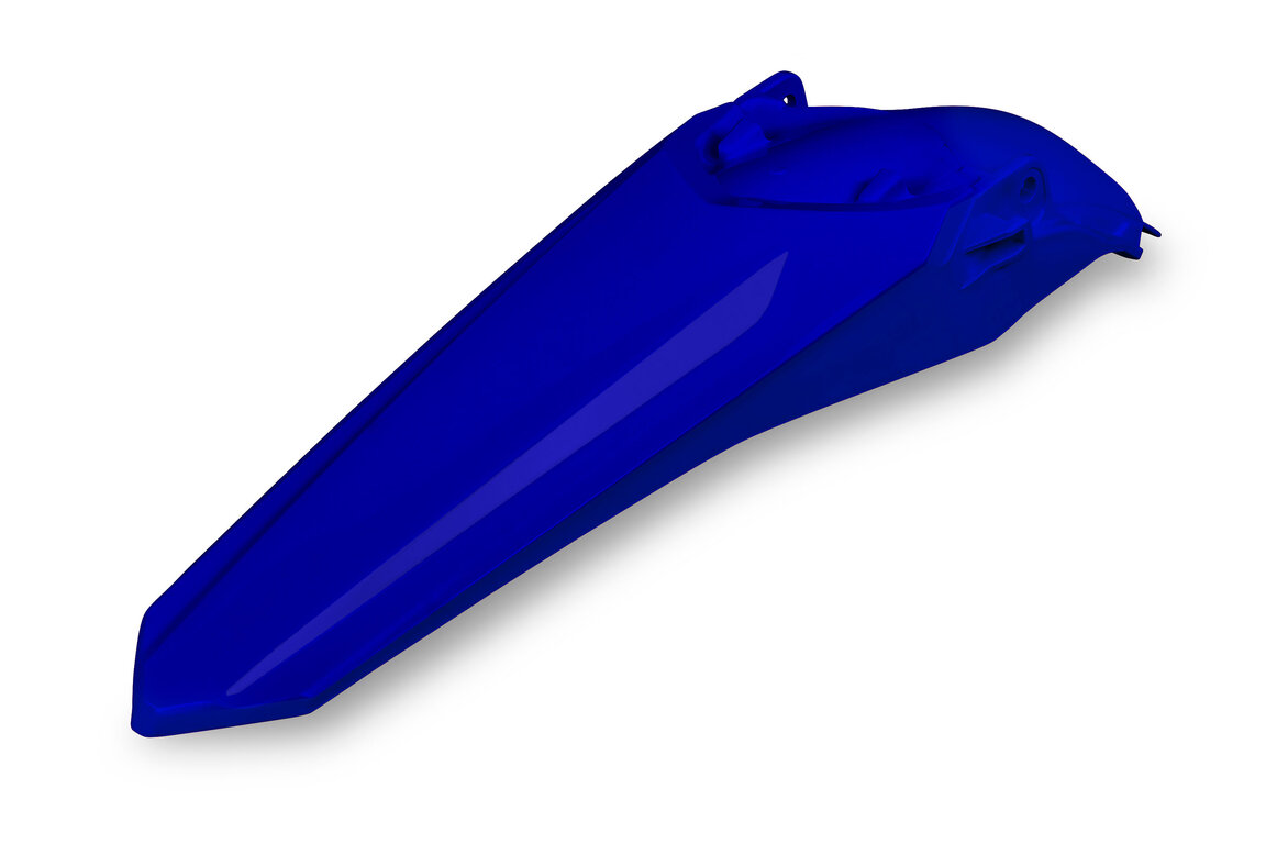 UFO Blue Rear Fender for Honda: CRF250R (2022-2026), CRF250RWE (2025-2026), CRF250RX (2022-2026), CRF450R (2021-2026), CRF450R-S (2023-2024), CRF450RWE (2021-2026), CRF450RX (2021-2026)