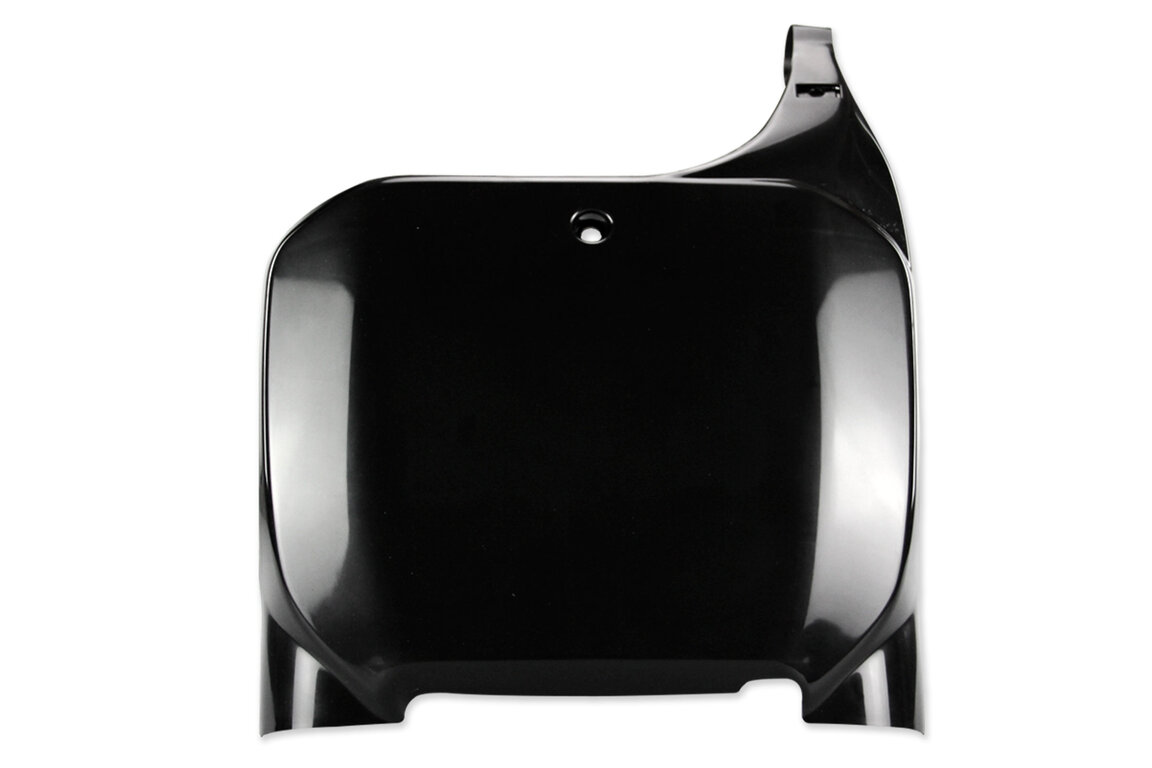 Polisport Black Front Number Plate for Honda: CR125R (2000-2003), CR250R (2000-2003), CRF450R (2002-2003)