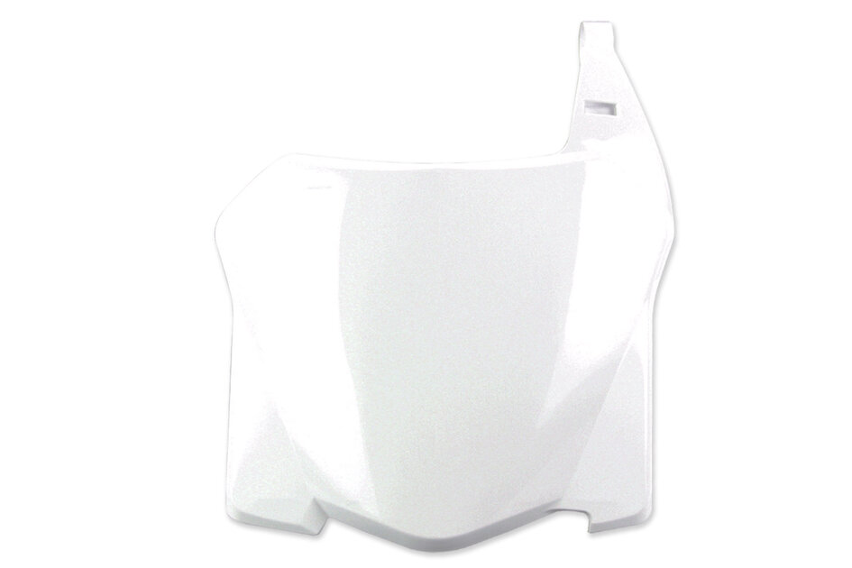 Polisport White Front Number Plate 08-09 CRF250, CRF450