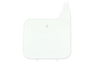 UFO White Front Number Plate for Honda: CR125R (1987-1994), CR250R (1987-1994), CR500R (1986, 1989-1994)