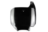 UFO Black Front Number Plate for Honda: CR85R (2003-2007), CRF150R (2007-2026), CRF150R Expert (2007-2026)