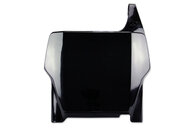 UFO Black Front Number Plate for Honda: CR125R (2004-2007), CR250R (2004-2007), CRF250R (2004-2007), CRF450R (2004-2007)