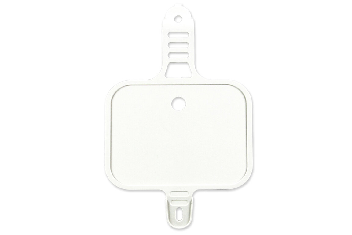 Polisport White Front Number Plate for Honda: CRF50F (2004-2027)