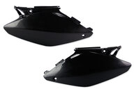 Polisport Black Side Number Plates for Honda: CR125R (2002-2007), CR250R (2002-2007)