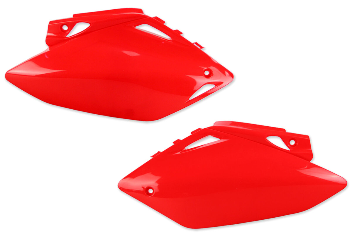 UFO Red Side Number Plates 07-08 CRF450