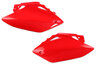 Red Side Number Plates 2005 Honda CRF450R, 2006 Honda CRF450R