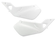 Polisport White Side Number Plates for Honda: CR125R (1998-1999), CR250R (1997-1999)